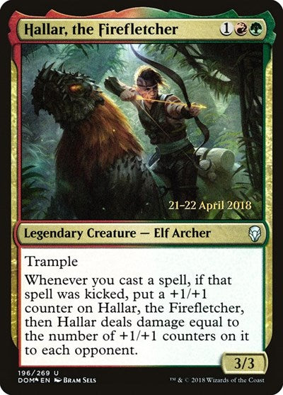 Hallar, the Firefletcher [Dominaria Promos] | Exor Games Dartmouth