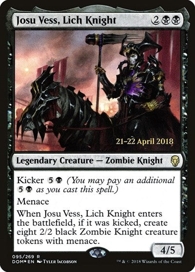 Josu Vess, Lich Knight [Dominaria Promos] | Exor Games Dartmouth