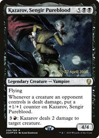 Kazarov, Sengir Pureblood [Dominaria Promos] | Exor Games Dartmouth