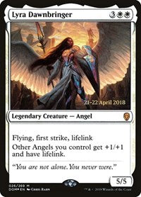 Lyra Dawnbringer [Dominaria Promos] | Exor Games Dartmouth