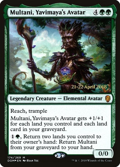 Multani, Yavimaya's Avatar [Dominaria Promos] | Exor Games Dartmouth