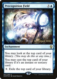 Precognition Field [Dominaria Promos] | Exor Games Dartmouth