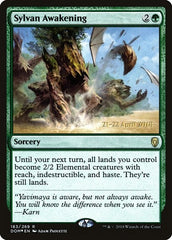 Sylvan Awakening [Dominaria Promos] | Exor Games Dartmouth