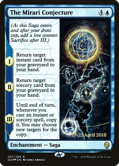 The Mirari Conjecture [Dominaria Promos] | Exor Games Dartmouth