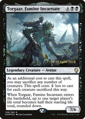 Torgaar, Famine Incarnate [Dominaria Promos] | Exor Games Dartmouth