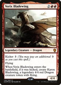 Verix Bladewing [Dominaria Promos] | Exor Games Dartmouth