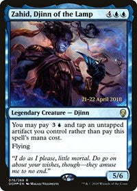 Zahid, Djinn of the Lamp [Dominaria Promos] | Exor Games Dartmouth