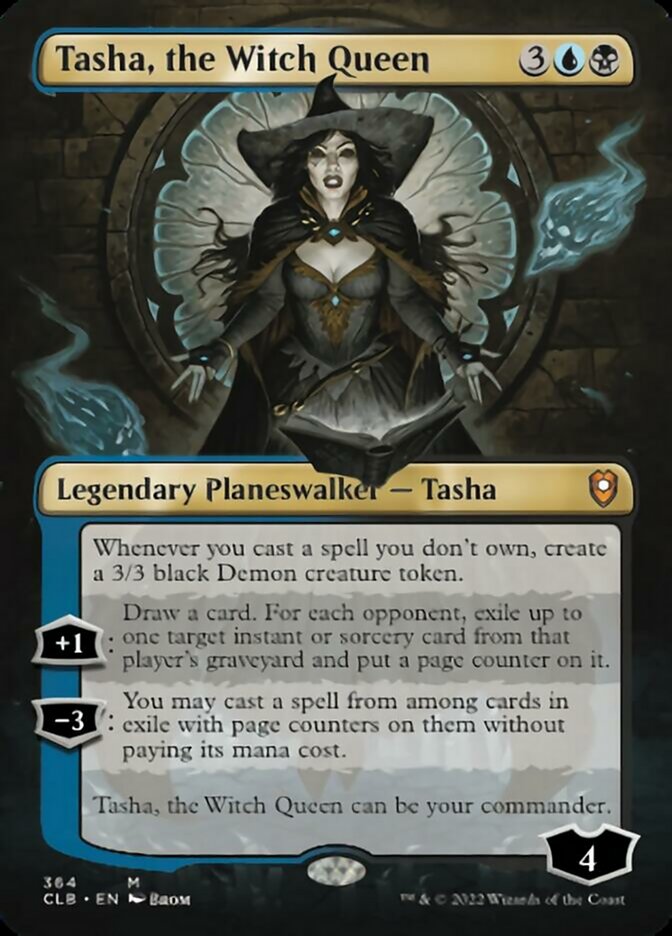 Tasha, the Witch Queen (Borderless) [Commander Legends: Battle for Baldur's Gate] | Exor Games Dartmouth