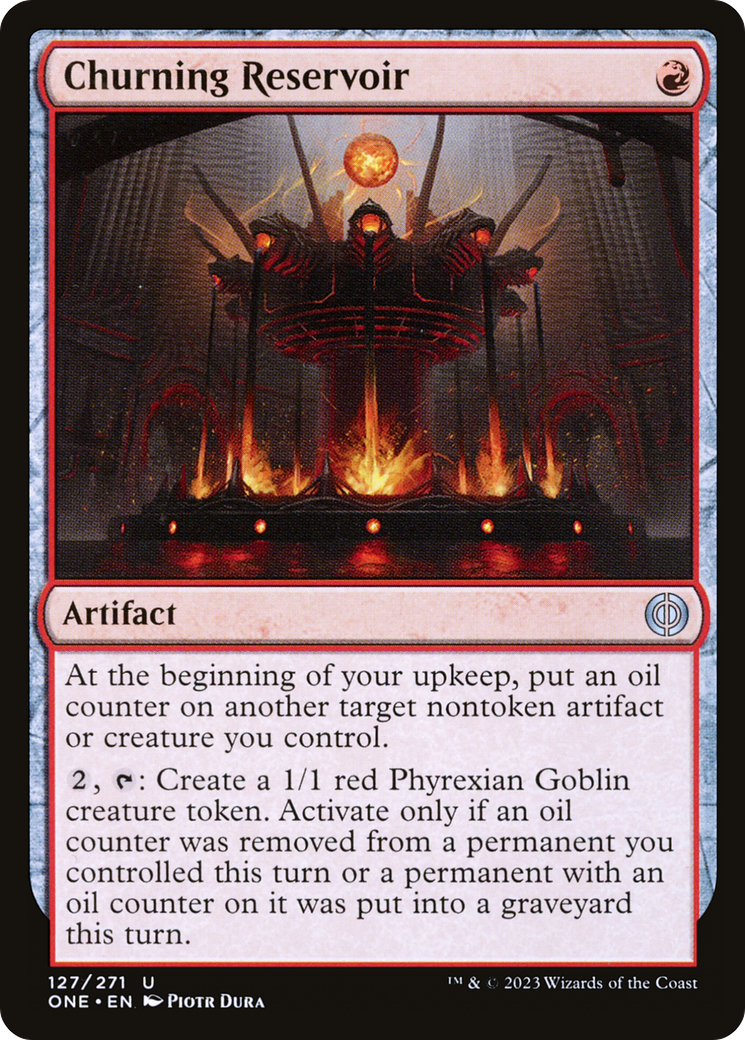 Churning Reservoir [Phyrexia: All Will Be One] | Exor Games Dartmouth