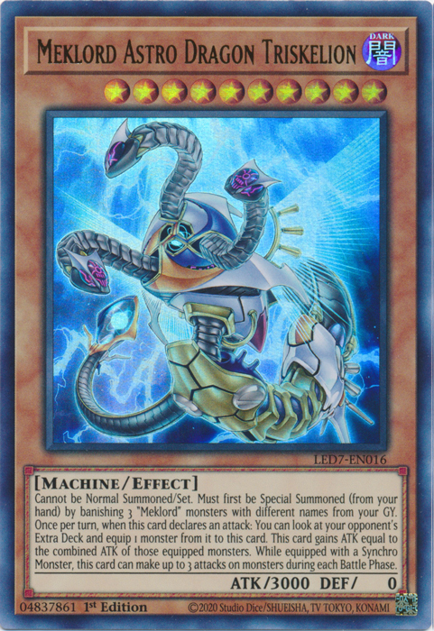 Meklord Astro Dragon Triskelion [LED7-EN016] Ultra Rare | Exor Games Dartmouth