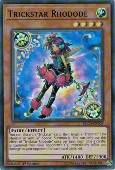 Trickstar Rhodode [FLOD-EN008] Super Rare | Exor Games Dartmouth