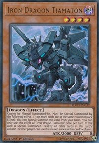 Iron Dragon Tiamaton [FLOD-EN032] Ultra Rare | Exor Games Dartmouth