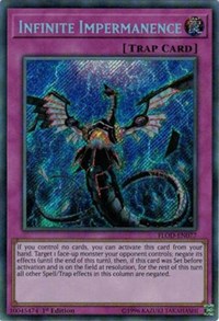 Infinite Impermanence [FLOD-EN077] Secret Rare | Exor Games Dartmouth