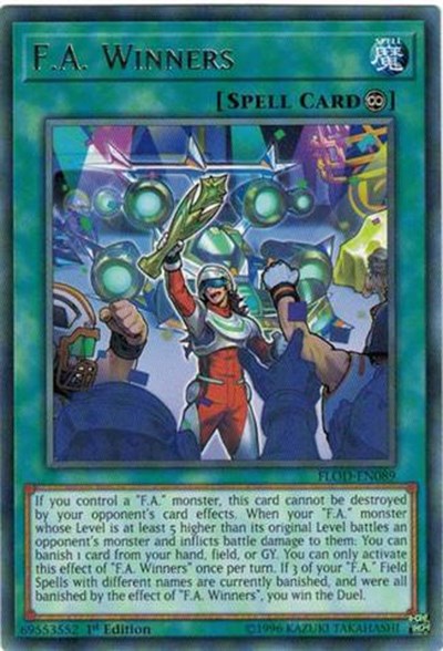 F.A. Winners [FLOD-EN089] Rare | Exor Games Dartmouth