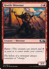 Hostile Minotaur [Core Set 2019] | Exor Games Dartmouth