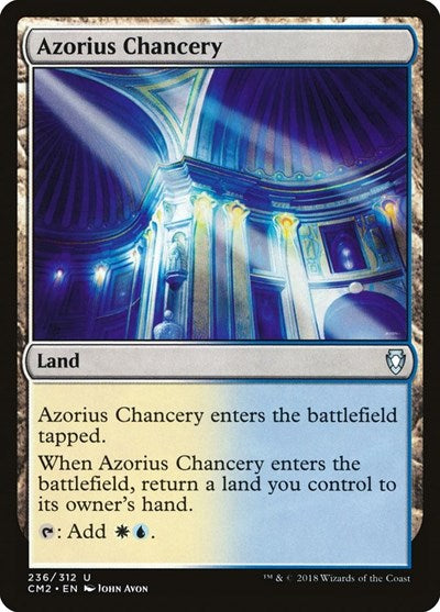 Azorius Chancery [Commander Anthology Volume II] | Exor Games Dartmouth