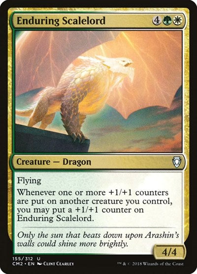 Enduring Scalelord [Commander Anthology Volume II] | Exor Games Dartmouth