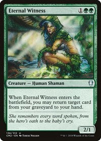 Eternal Witness [Commander Anthology Volume II] | Exor Games Dartmouth