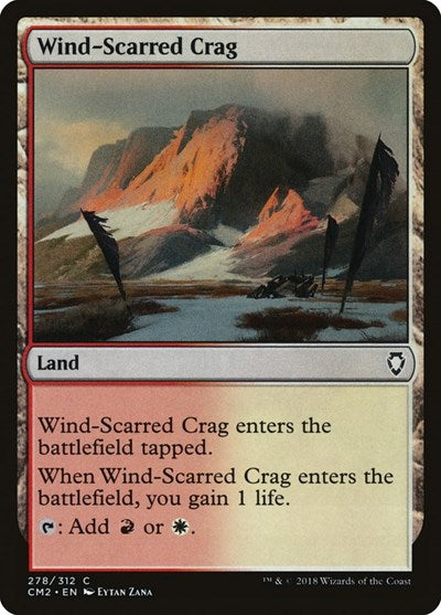 Wind-Scarred Crag [Commander Anthology Volume II] | Exor Games Dartmouth