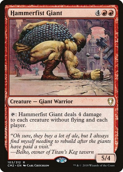 Hammerfist Giant [Commander Anthology Volume II] | Exor Games Dartmouth