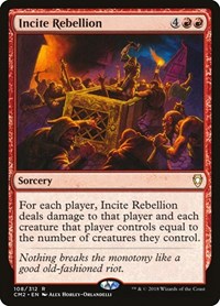 Incite Rebellion [Commander Anthology Volume II] | Exor Games Dartmouth