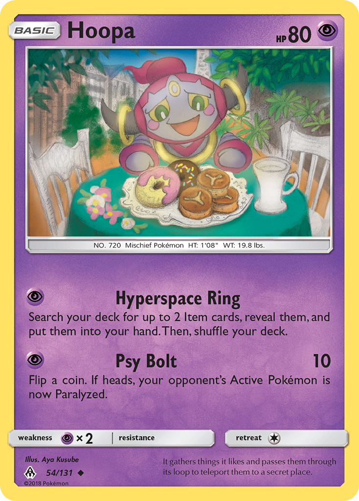 Hoopa (54/131) [Sun & Moon: Forbidden Light] | Exor Games Dartmouth