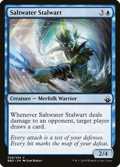 Saltwater Stalwart [Battlebond] | Exor Games Dartmouth