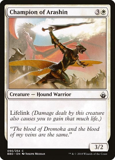 Champion of Arashin [Battlebond] | Exor Games Dartmouth