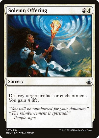 Solemn Offering [Battlebond] | Exor Games Dartmouth