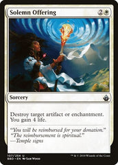 Solemn Offering [Battlebond] | Exor Games Dartmouth