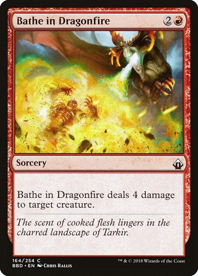 Bathe in Dragonfire [Battlebond] | Exor Games Dartmouth