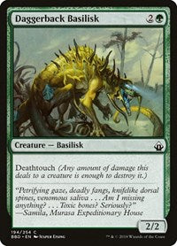 Daggerback Basilisk [Battlebond] | Exor Games Dartmouth