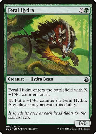 Feral Hydra [Battlebond] | Exor Games Dartmouth