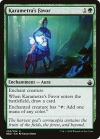 Karametra's Favor [Battlebond] | Exor Games Dartmouth