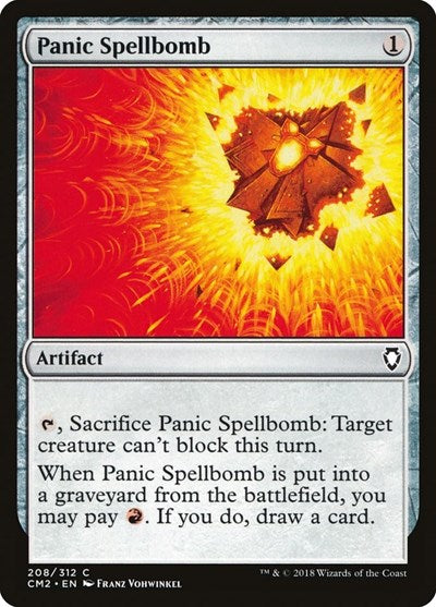 Panic Spellbomb [Commander Anthology Volume II] | Exor Games Dartmouth