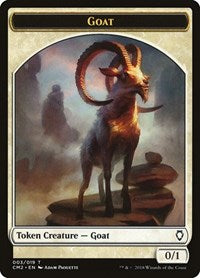 Goat Token [Commander Anthology Volume II Tokens] | Exor Games Dartmouth