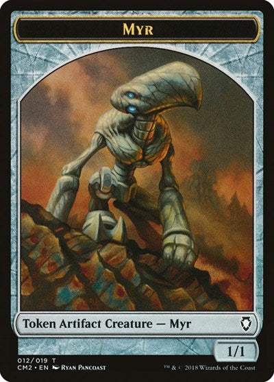 Myr Token [Commander Anthology Volume II Tokens] | Exor Games Dartmouth