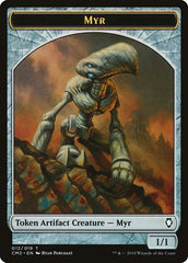 Myr Token [Commander Anthology Volume II Tokens] | Exor Games Dartmouth