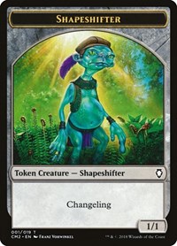 Shapeshifter Token [Commander Anthology Volume II Tokens] | Exor Games Dartmouth