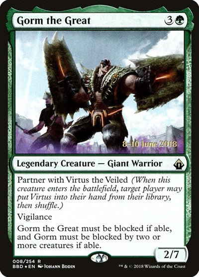 Gorm the Great [Battlebond Promos] | Exor Games Dartmouth