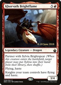 Khorvath Brightflame [Battlebond Promos] | Exor Games Dartmouth