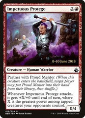 Impetuous Protege [Battlebond Promos] | Exor Games Dartmouth