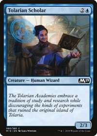 Tolarian Scholar [Core Set 2019] | Exor Games Dartmouth