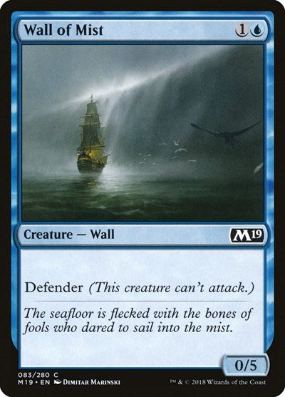 Wall of Mist [Core Set 2019] | Exor Games Dartmouth