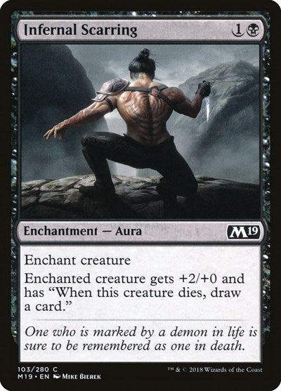 Infernal Scarring [Core Set 2019] | Exor Games Dartmouth