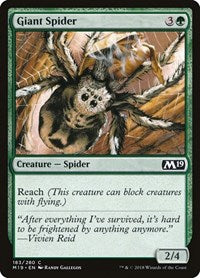 Giant Spider [Core Set 2019] | Exor Games Dartmouth