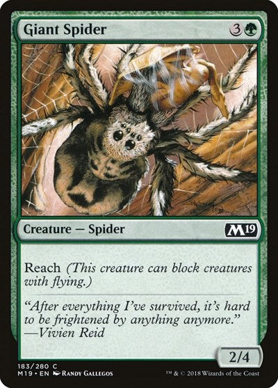 Giant Spider [Core Set 2019] | Exor Games Dartmouth