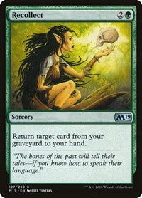 Recollect [Core Set 2019] | Exor Games Dartmouth
