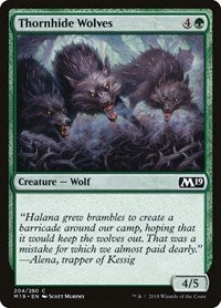 Thornhide Wolves [Core Set 2019] | Exor Games Dartmouth