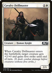 Cavalry Drillmaster [Core Set 2019] | Exor Games Dartmouth